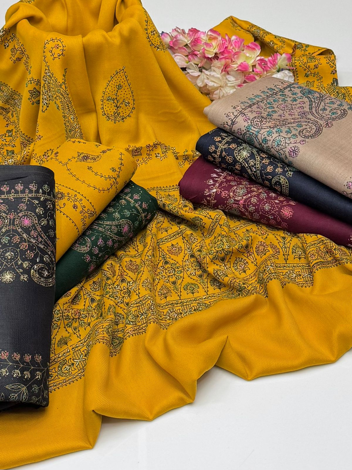 6418fc76-8e56-4fce-a23c-414bddb281ea Pashmina Shawl - Image 1