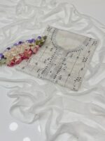 Handmade Shahi  Mukesh Work On Pure shafon Full Shirt Jal With Chatta Dupatta 2pc Suit👗 - Image 3