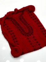 Handmade pakka makri tanka on soft shifoon 2pc - Image 7