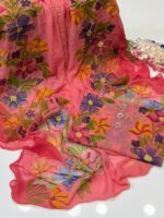 🔥 ONLY 4200/-PKR #Oil Paint Dress🔥 - Image 3